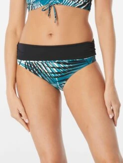 Coco Reef Impulse High Waist Rollover Bikini Bottom - Endless Summer Palm 12 Coco Reef Impulse High Waist Rollover Bikini Bottom - Endless Summer Palm -Beach Fit Fashion U84208 349 alt02
