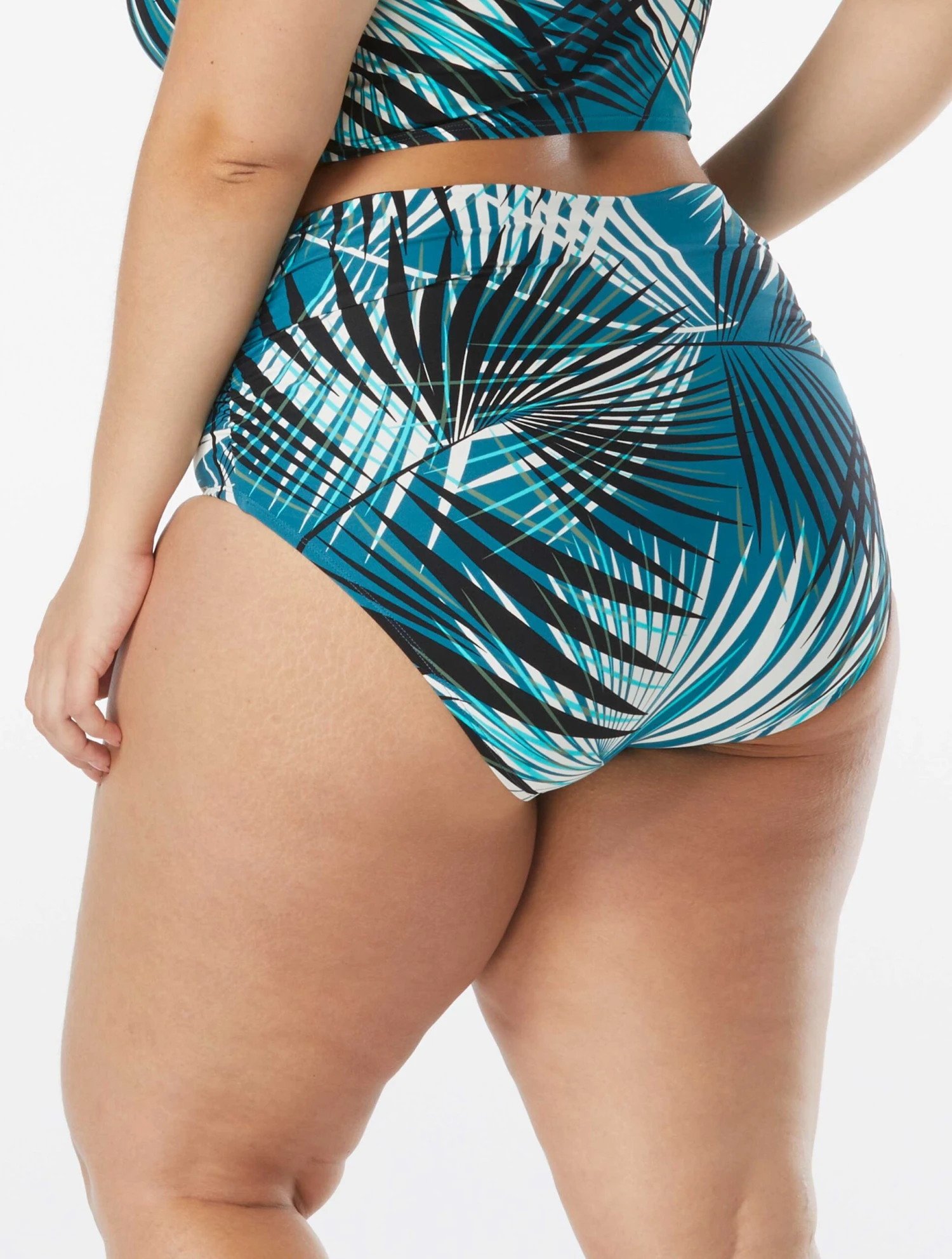 Coco Reef Impulse High Waist Rollover Bikini Bottom - Endless Summer Palm 8 Coco Reef Impulse High Waist Rollover Bikini Bottom - Endless Summer Palm - Image 6