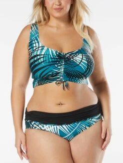 Coco Reef Impulse High Waist Rollover Bikini Bottom - Endless Summer Palm 16 Coco Reef Impulse High Waist Rollover Bikini Bottom - Endless Summer Palm -Beach Fit Fashion U84208 349 alt06