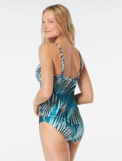 Coco Reef Enrapture Bra Sized Underwire One Piece Swimsuit - Endless Summer Palm -Beach Fit Fashion U84476 349 alt03