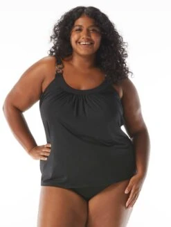 Coco Reef Ultra Fit Bra Sized Underwire Tankini Top - Classic Solids -Beach Fit Fashion U95436 006 alt01 R