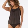 Coco Reef Ultra Fit Bra Sized Underwire Tankini Top - Classic Solids -Beach Fit Fashion U95549 225