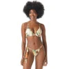 Vince Camuto Knotted Bikini Top - Seychelles Floral -Beach Fit Fashion V01711 112