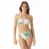 Vince Camuto Front To Back Bandeau Bikini Top - Pacific Grove 2 Vince Camuto Front To Back Bandeau Bikini Top - Pacific Grove -Beach Fit Fashion V05729 110