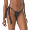 Vince Camuto Side Tie Shirred Cheeky Bikini Bottom - Serengeti Shades