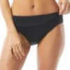 Vince Camuto Draped High Waist Bikini Bottom - Solids