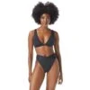 Vince Camuto Ribbed Triangle Bikini Top - Ripple Effect 2 Vince Camuto Ribbed Triangle Bikini Top - Ripple Effect -Beach Fit Fashion V69732 001