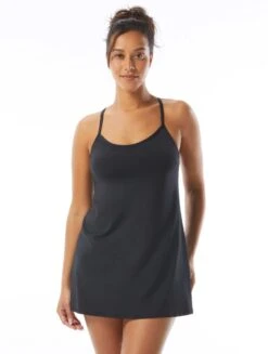 Beach House Sport Elite Swimdress - Beach Solids