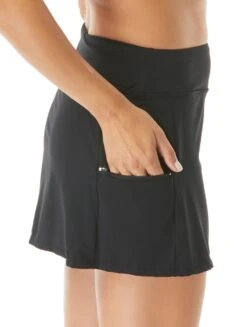 Beach House Emma Pull On Swim Skort - Beach Solids -Beach Fit Fashion h58371 001 alt02 r 4