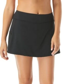 Beach House Emma Pull On Swim Skort - Beach Solids
