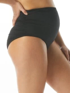Beach House Abigail High Waist Maternity Bikini Bottom - Beach Solids -Beach Fit Fashion h58955 001 r
