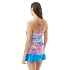 Beach House Swim Courtney Lace Up Tankini Top - Frond Of You -Beach Fit Fashion h82864 504 alt03 5