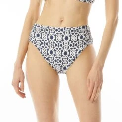 Beach House Swim Mya High Waist Bikini Bottom - Island Grid