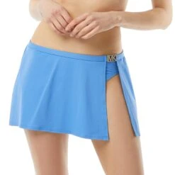 MICHAEL Michael Kors Belted Skirt Bottom - Logo Solids