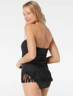 Coco Reef Envelop Bra Sized Bandeau Tankini Top - Fringe -Beach Fit Fashion u32506 006 alt01 1