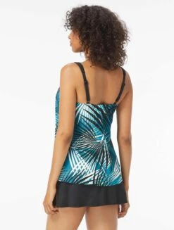 Coco Reef Core V-Neck Bra Sized Underwire Tankini Top - Endless Summer Palm -Beach Fit Fashion u84382 349 alt01 13